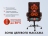 Офисное массажное кресло EGO BOSS EG1001 LKFV Шоколад (Арпатек)