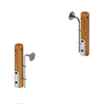 Переговорное устройство (лиственница темный) МФ 22.01.08-И1.01