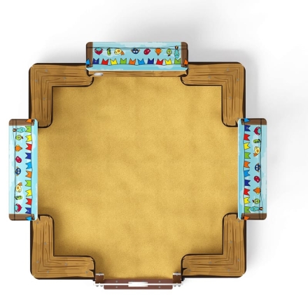 Песочный дворик Теремок (Коты) - ИО 6.01.04-03