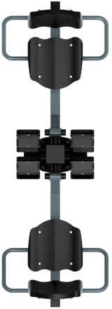 Жим ногами двойной (серый) СТ 032-13