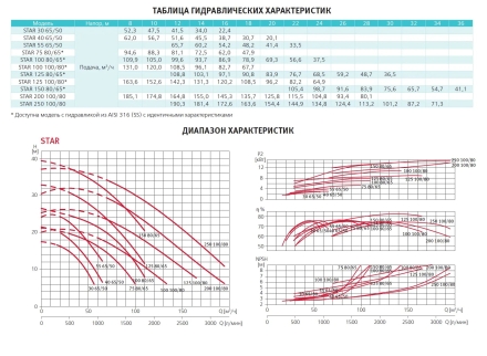 Насос с префильтром Espa Star 200 100/80