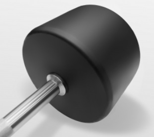 BRONZE GYM BG-PA-BB-S50 Штанга обрезиненная прямая 50 кг