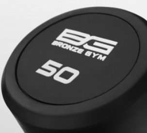 BRONZE GYM BG-PA-BB-S50 Штанга обрезиненная прямая 50 кг