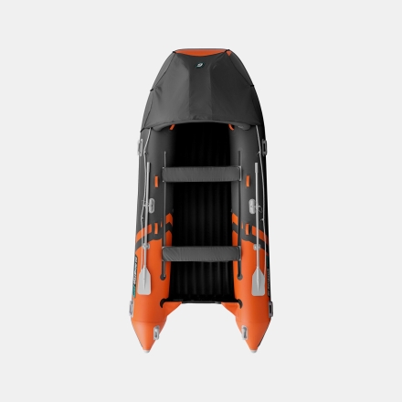 Gladiator E 420 PRO AIR Оранжево-темносерый моторная лодка ПВХ НДНД