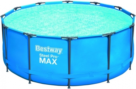 14471 Бассейн каркасный круглый SINGLE POOL MAX 366х122 см
