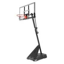 Баскетбольная стойка мобильная, акрил Spalding 54&quot; Hercules 75746CN