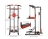Турник-брусья, тяга сверху DFC HOMEGYM HOMCOM