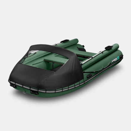 GLADIATOR E 450 X Expedition Зеленый моторная лодка ПВХ