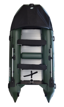 Gladiator D 370 AL PROFESSIONAL D Зеленый моторная лодка ПВХ Алюминиевый пайол