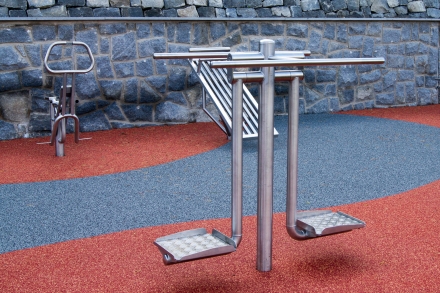 УТЭ-Z-003 Маятниковый тренажер двойной из нержавеющей стали