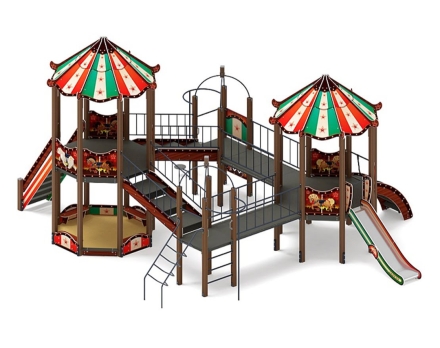 Детская игровая площадка Карнавал Шапито ДИК 2.22.06-01 H=1200