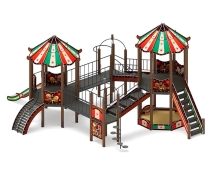 Детская игровая площадка Карнавал Шапито ДИК 2.22.06-01 H=1200