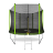 ARLAND Батут 10FT с внешней страховочной сеткой и лестницей (Light green)