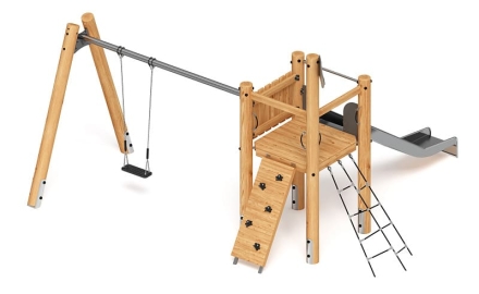 Игровой комплекс (лиственница) ДИК 2.24.03-Л.И1