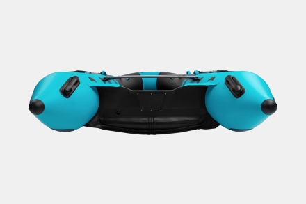 Gladiator E 420 PRO AIR Черно-бирюзовый моторная лодка ПВХ НДНД