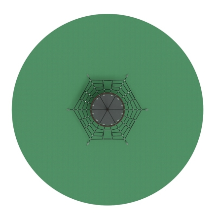 Пирамида - СК 2.05.06-РК сетка на резиновое покрытие