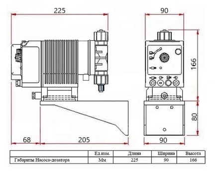 Дозирующий насос Bayrol LB 6