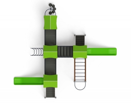 Детская игровая площадка Лукоморье ДИК 2.25.08-01 H=1200