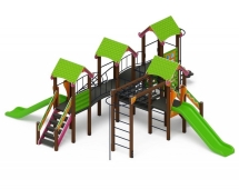 Детская игровая площадка Лукоморье ДИК 2.25.08-01 H=1200