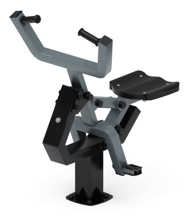 Наездник (серый) - Уличный тренажер - СТ 033-13.П 