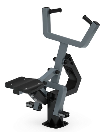 Наездник (серый) - Уличный тренажер - СТ 033-13.П 