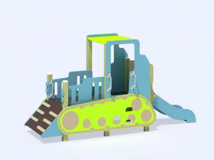 МФ 4.101 Бульдозер с горкой Н=700 мм