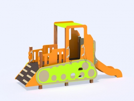 МФ 4.101 Бульдозер с горкой Н=700 мм