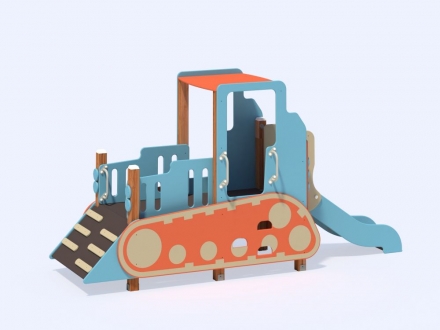 МФ 4.101 Бульдозер с горкой Н=700 мм