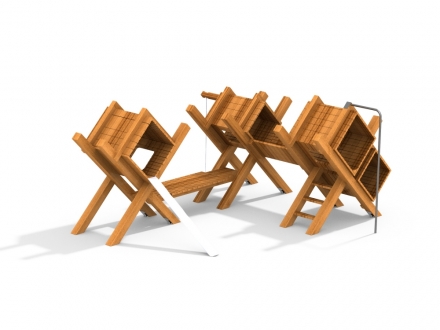 ДОУ 7.201 Лазалка из 4 кубов