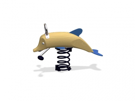 ДИО 4.692.01 Качалка на пружине Дельфин нерж