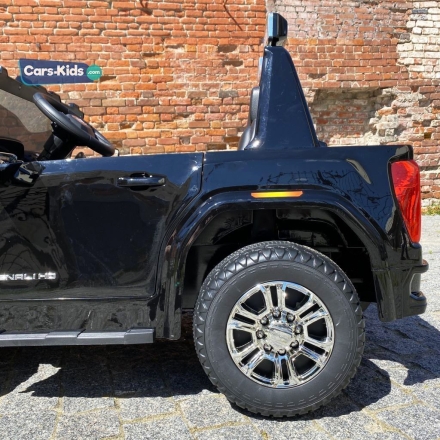 Детский электромобиль GMC Sierra Denali 4WD 12V HL368 черный