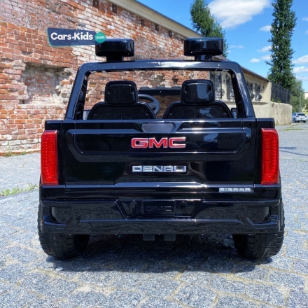 Детский электромобиль GMC Sierra Denali 4WD 12V HL368 черный