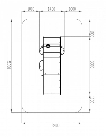 Автобус-мороженое (оранжевый) - Беседка - МФ 10.03.14-01