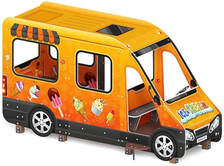 Автобус-мороженое (оранжевый) - Беседка - МФ 10.03.14-01