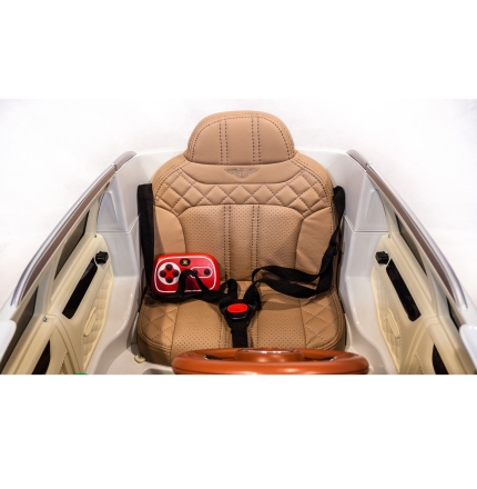 Электромобиль Bentley Bentayga JJ2158 белый