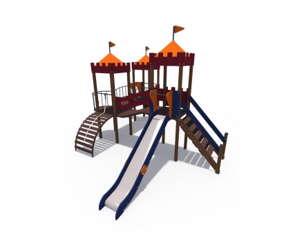 Детский игровой комплекс Империя Форт-2 Н-1200 и Н-1500 ДИО 02071