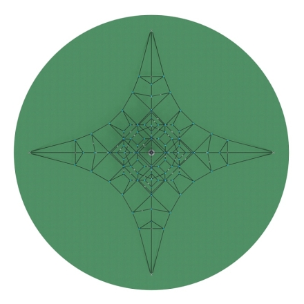 Пирамида - СК 2.05.07-РК сетка на резиновое покрытие