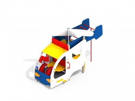 МФ 4.12 Вертолётик с горкой Н=700 мм