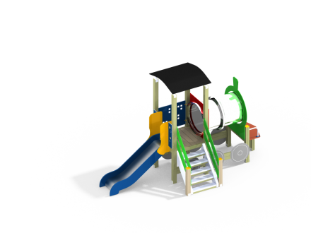 МФ 4.065 Паровозик с котлом