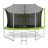 ARLAND Батут 14FT с внутренней страховочной сеткой и лестницей (Light green)