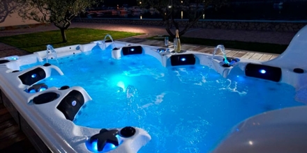 Плавательный спа бассейн Gocciaspa Ocean Magnus