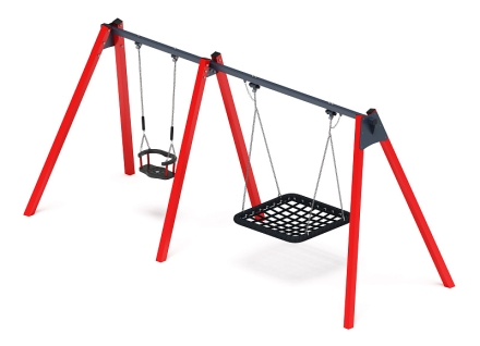 Качели М2 (красный) ИО 12.М.06.01.01-01