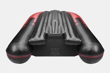 GLADIATOR E 420 S Jet с тоннелем Красно-черный моторная лодка ПВХ