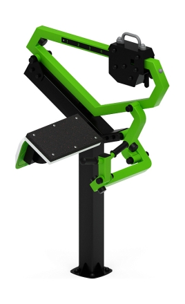 Бицепс стоя (зеленый) - Уличный тренажер - СТ 035-12.И1