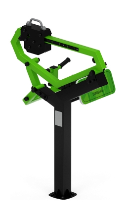 Бицепс стоя (зеленый) - Уличный тренажер - СТ 035-12.И1