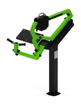 Бицепс стоя (зеленый) - Уличный тренажер - СТ 035-12.И1