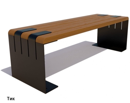 Скамейка уличная Симферополь (банкетка), Сосна 3 м