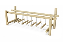 ДП 3.10 Подвесной мостик на бревнах