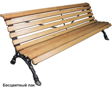 Скамейка парковая Европа, Лиственница 0,6 м