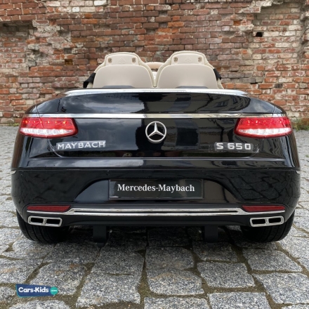 Электромобиль Mercedes-Benz Maybach S650 ZB188 Cabriolet черный